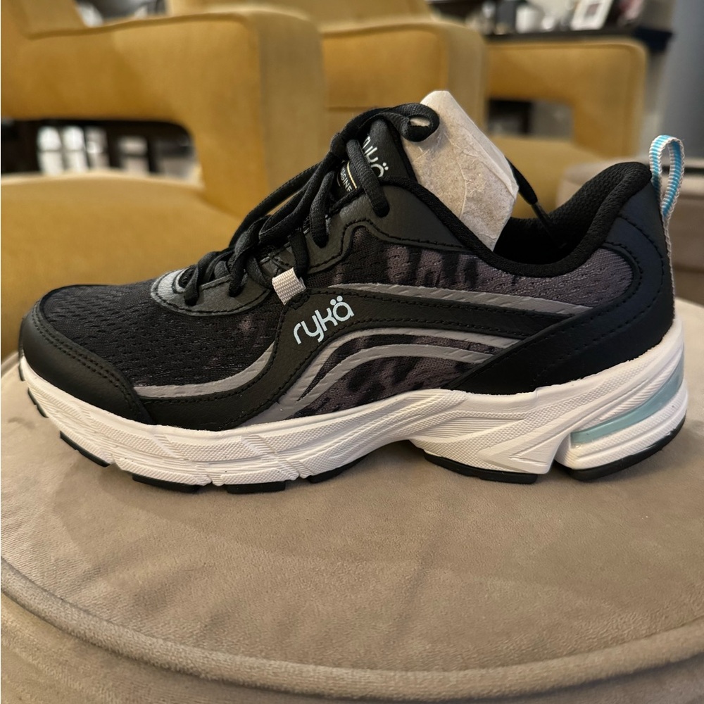 Ryka Printed Mesh Memory Foam Walking Sneaker